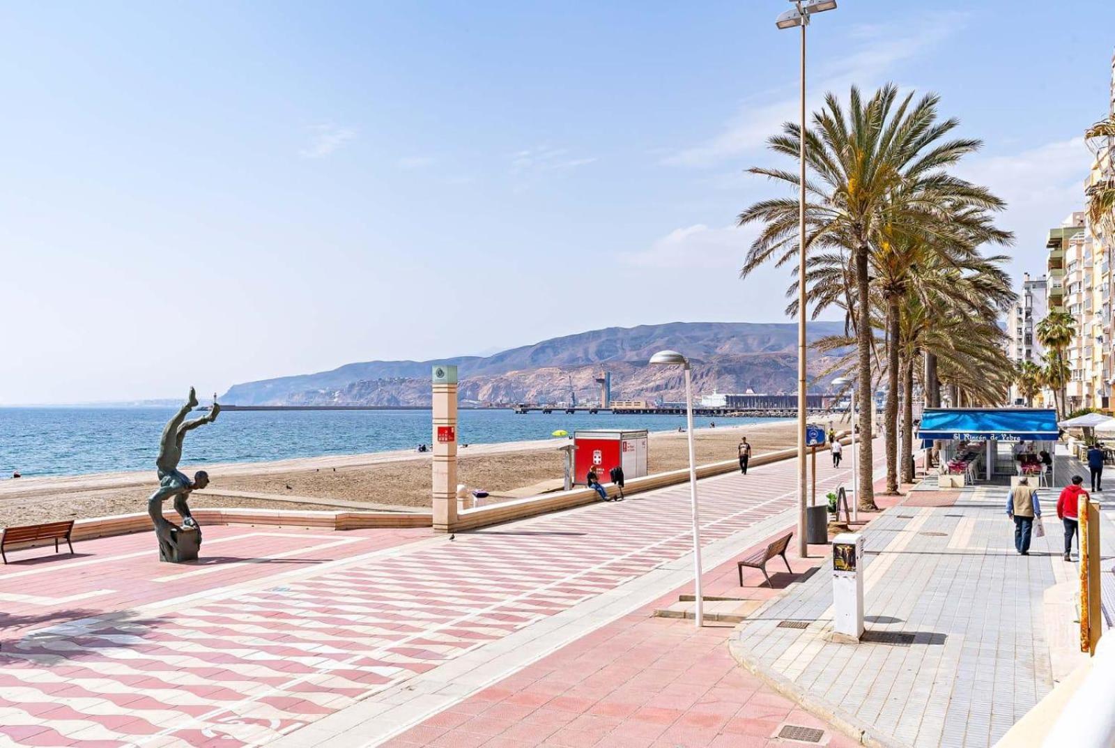 Rentaly Holidays Apartamento Playa Almería Buitenkant foto